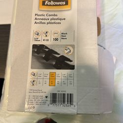 Fellows Combo Binders 3/8