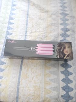 PrettyQueen 3 Barrel Curling Iron