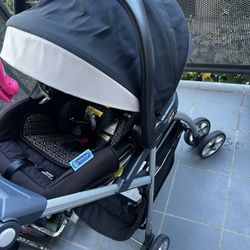 Graco Car Seat Whit Base  And Stroller 
