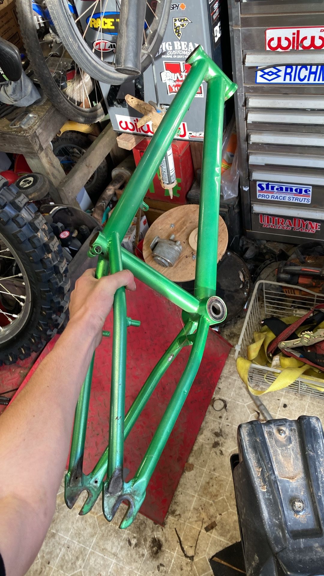 20” Verde Bmx Bike Frame