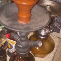 Lot Of 2 Heavy Duty Full-size Hooka Setups Deal