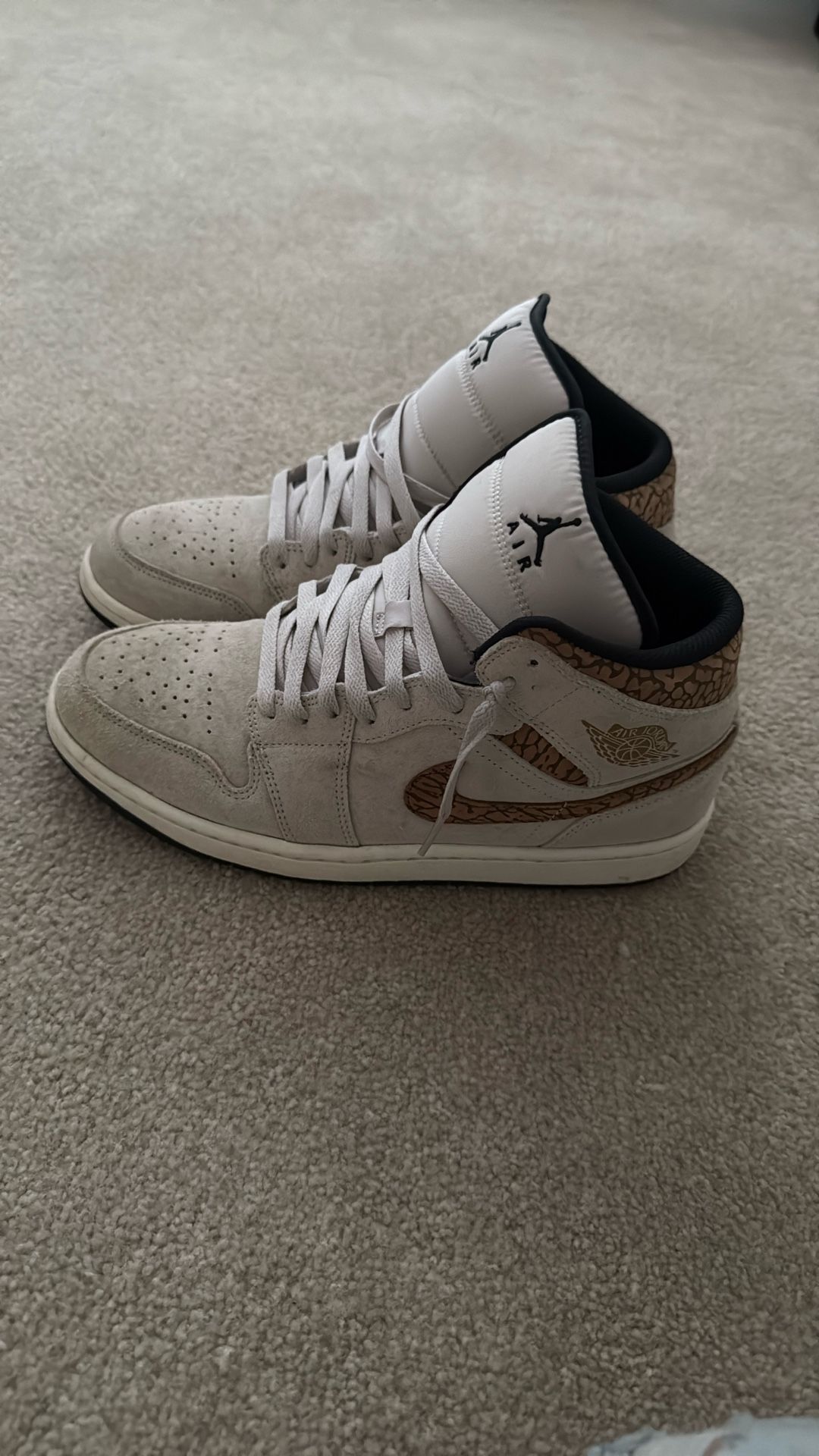 Brown Elephant Jordan 1