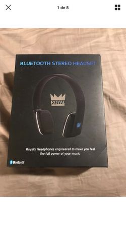 Royal Bluetooth headphones