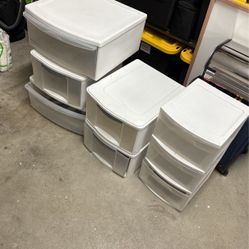 Plastic Storage Drawers