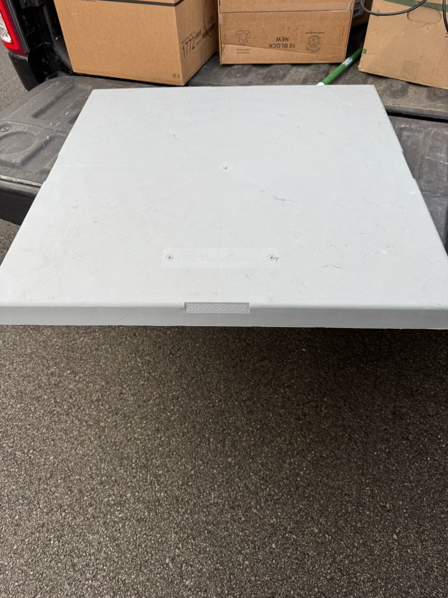 pad, for outdoor HVAC systems 30”x 30” x 2” 