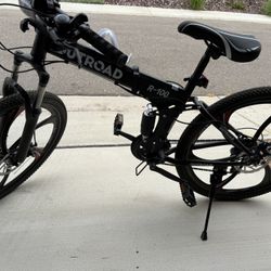 Folding Mountain Bike