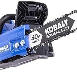 Kobalt 40-Volt Lithium Ion Bare Tool 14-in Cordless Brushless Chainsaw,(Battery,Charger not included)