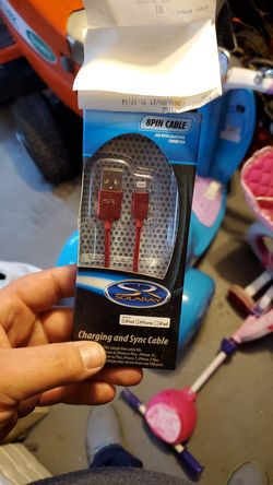 Solaray iphone charging cable