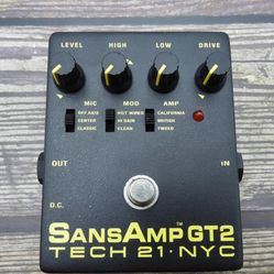 Sansamp Gt2 Tech 21 