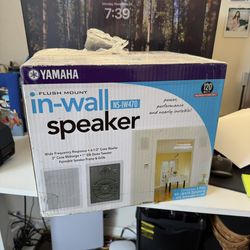 Yamaha NS-IW470 In-Wall Speakers – New in Box, High-Performance Pair