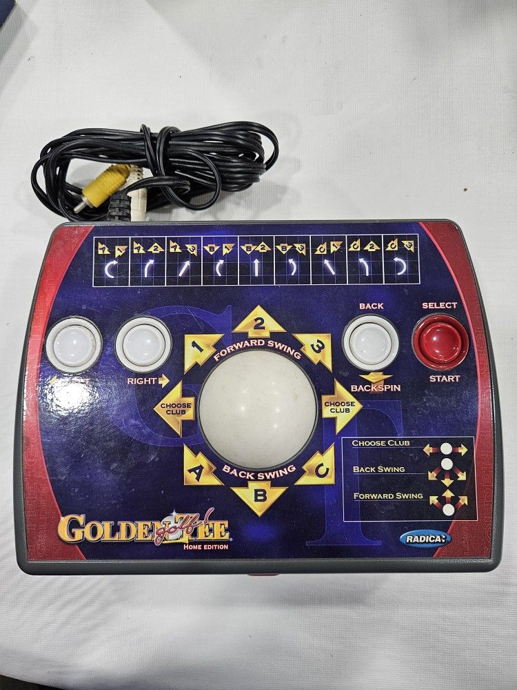 Golden Tee Golf Home Edition Radica Plug & Play Classic TV Game Arcade