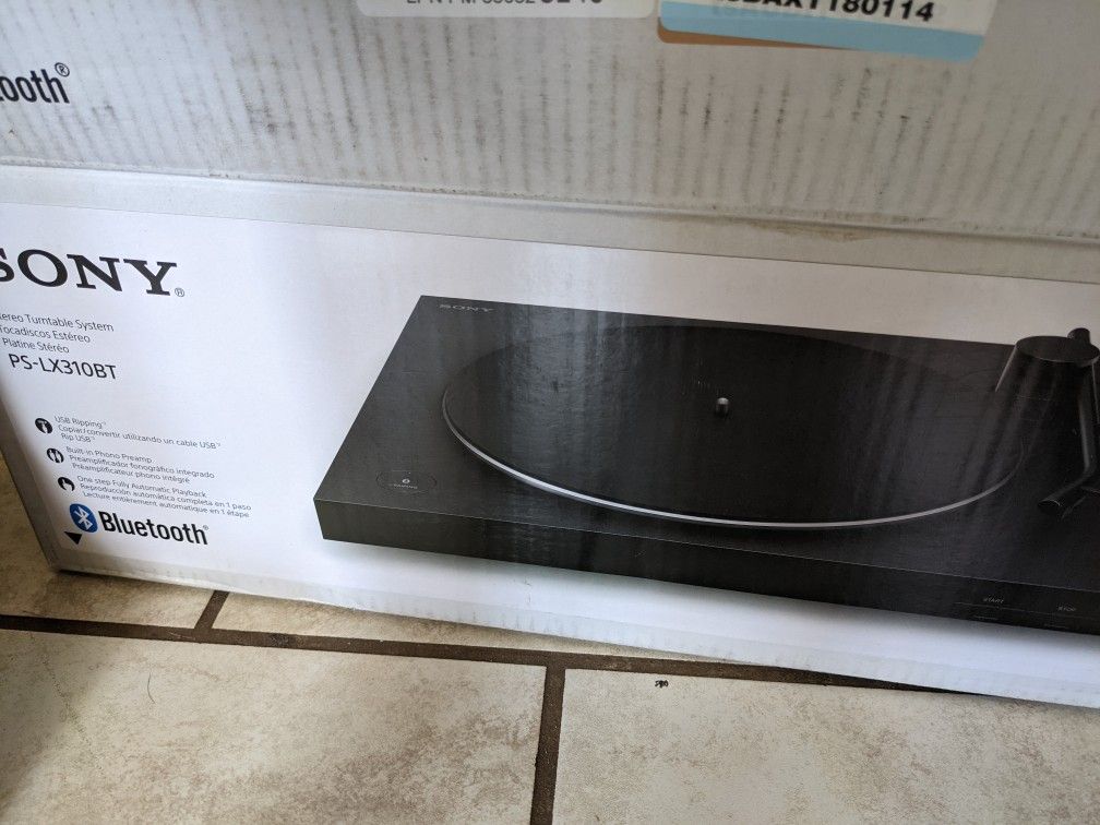 Sony Turntable PS-LX310BT