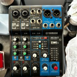 Yamaha MG06X Interface