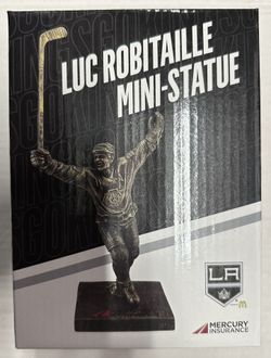 LA Kings Luc Robitaille Mini statue Staples Giveaway 