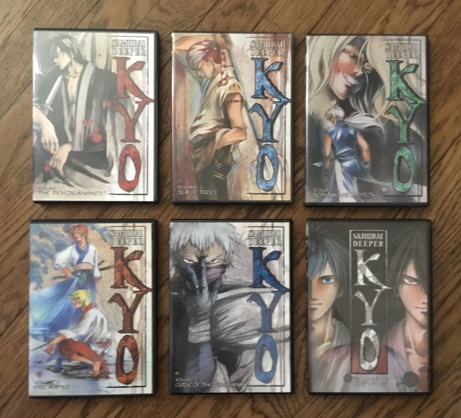 KYO SAMURAI DVD SET