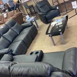 Sofa + Loveseat + Chair Recliners 