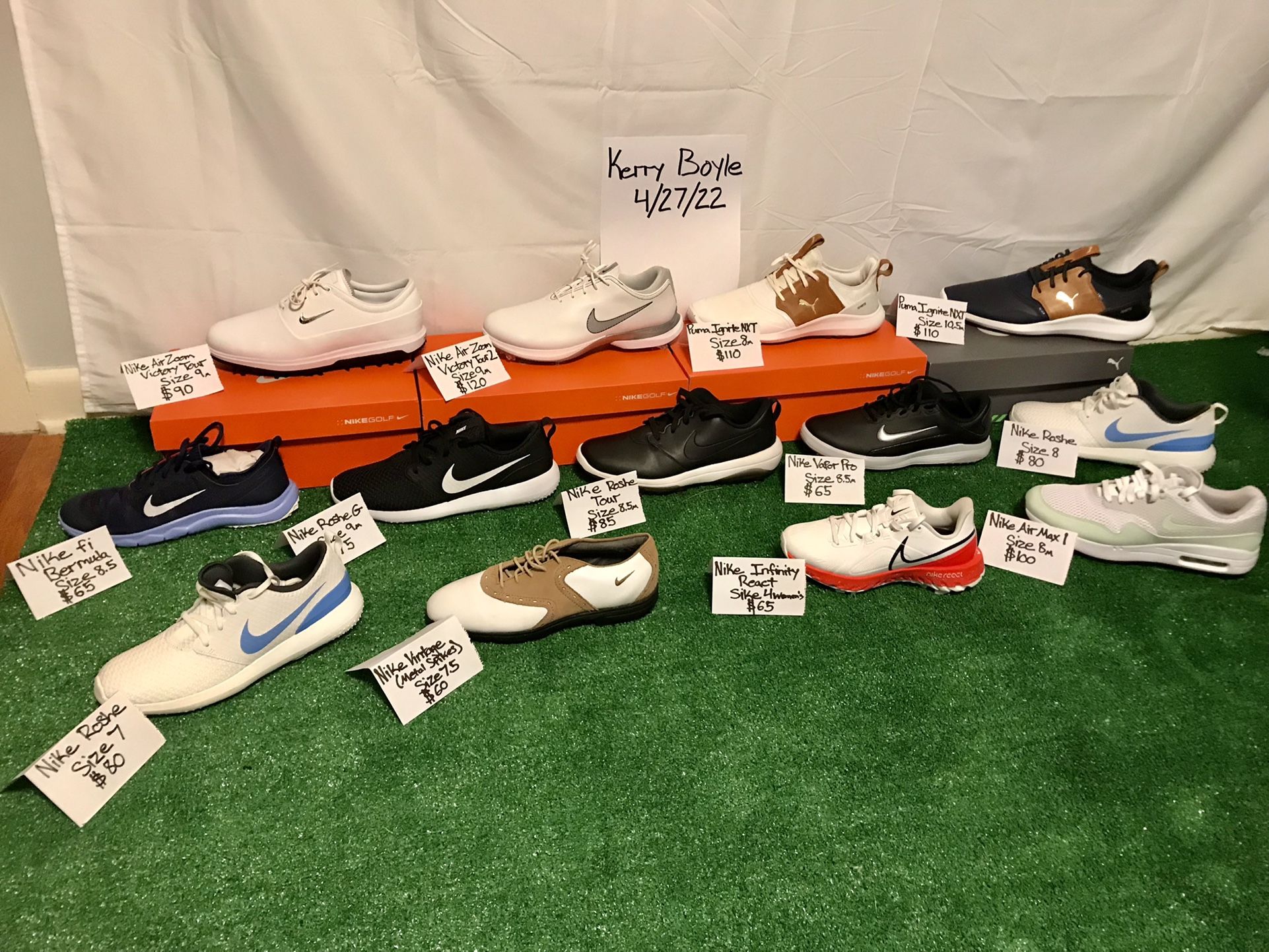 Golf Shoe Sale! **REDUCED PRICES**