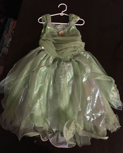 Tinker Bell Dress up Costume Size 5/6(Disney Store)