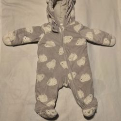 Just One You Fleece Lined Onesie jacket