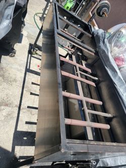 Plancha taquera grande 4 quemadores