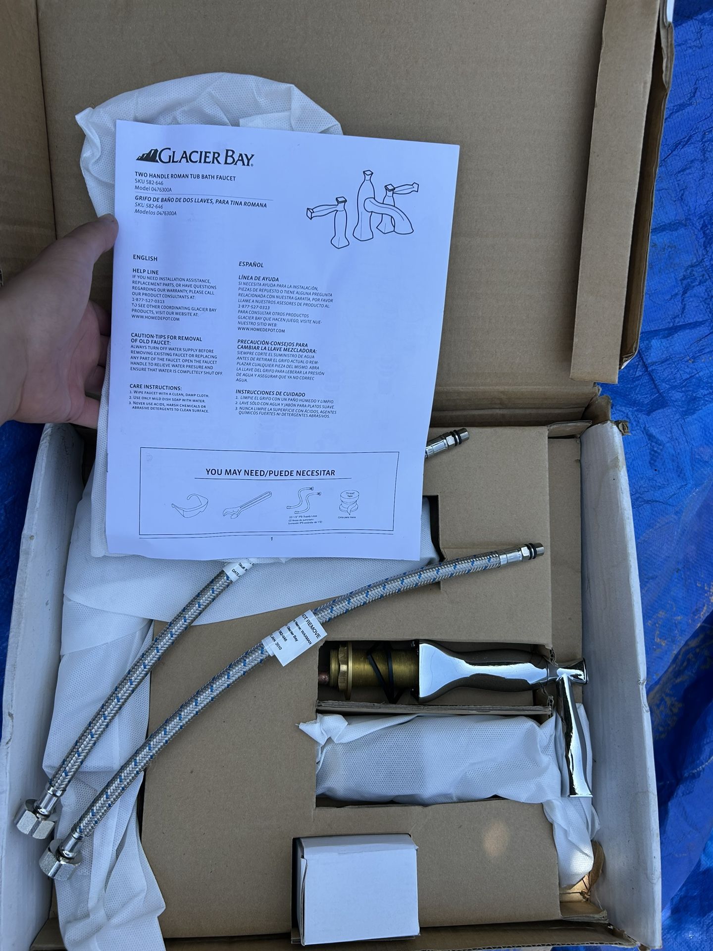 Glacier Bay Chrome Faucet