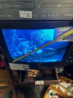 Magnavox VCR Combo Player