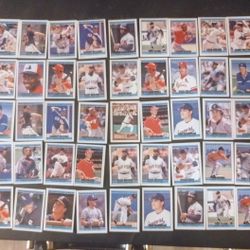 Crackerjack Donruss Mini Baseball Cards Lot Of 55