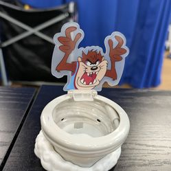 Space Jam Taz Basketball Hoop Figure