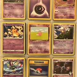 90 Mixed Vintage & Modern Pokemon Cards in Near Mint Condition