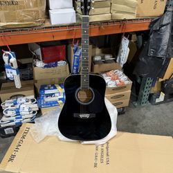 Gorgeous  ❤️ Acoustic Guitar Full Size 41 Inch Black Kulla