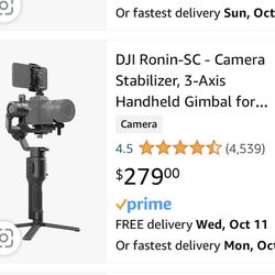 DJI Ronin-SC Camera Stabilizer