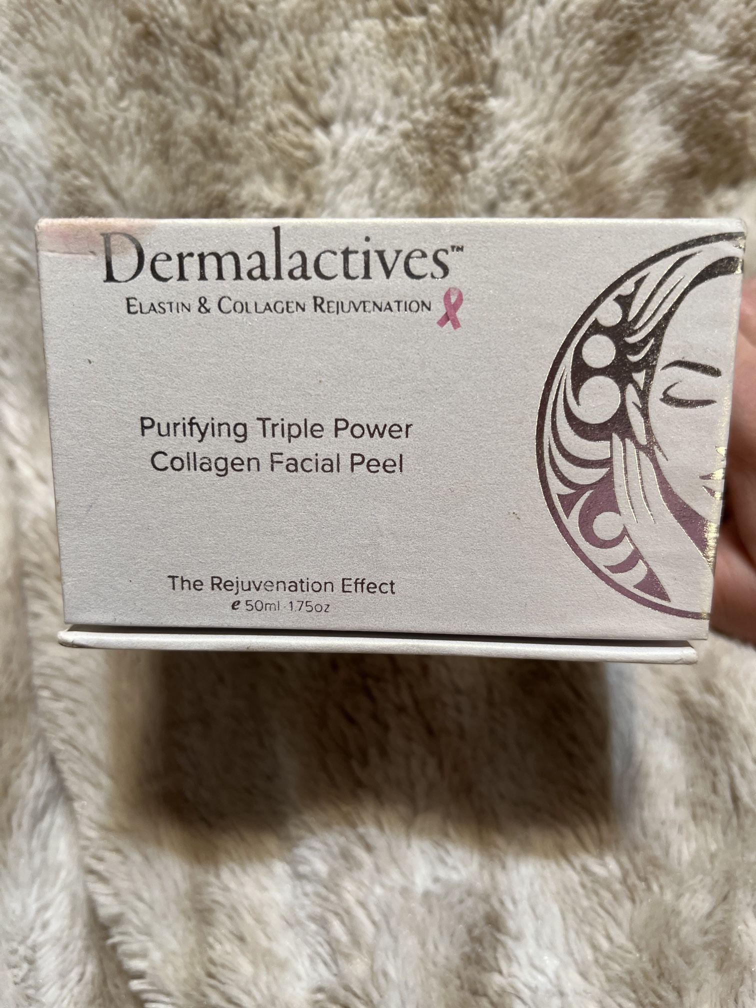 Dermalactives Purifying Triple Power Collagen Facial Peel 1.75 Oz- NEW
