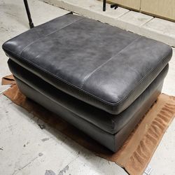 Gleason Charcoal Ottoman