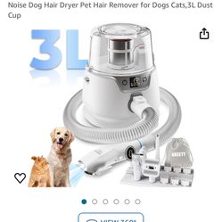 New Pet Grooming/vacuum Kit