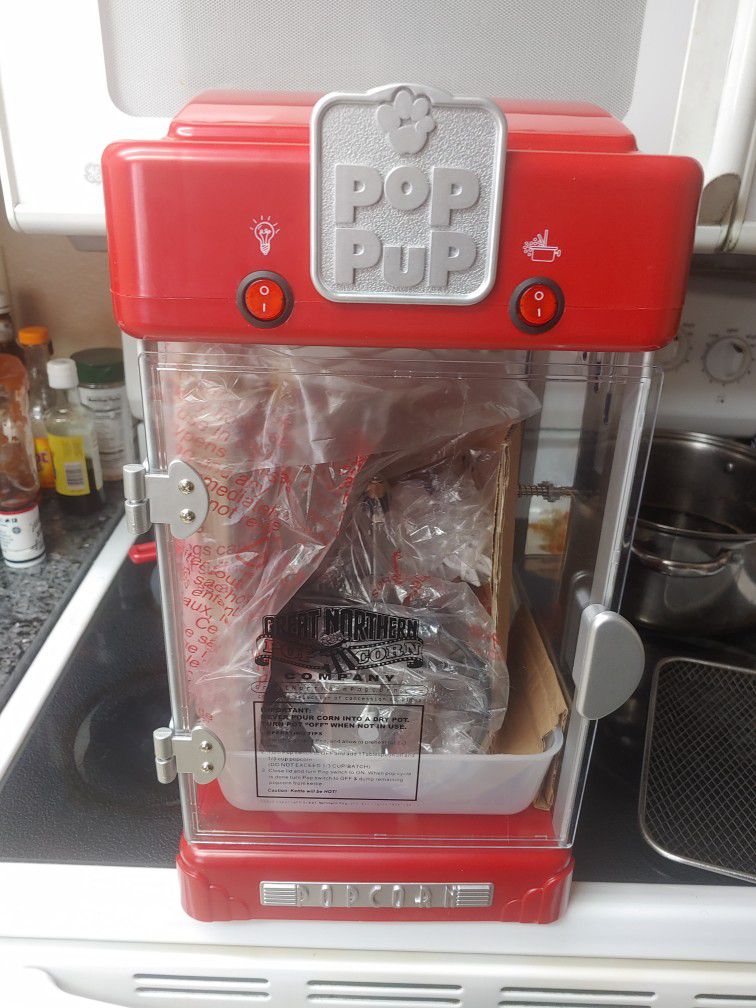 Pop Pup Popcorn Machine