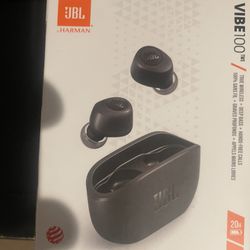 JBL Vibe 100 True Wireless Bluetooth Earbuds - Black