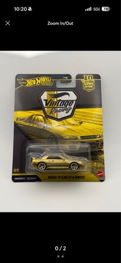 Hot wheels Vintage racing Nissan skyline gtr chase 0/5