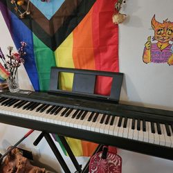 Yamaha Keyboard With Full Weighted Keys