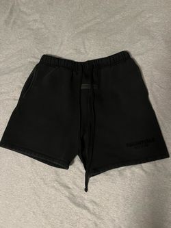 Black essentials shorts S