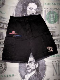 Oversized mens Suicideboys G59 Jorts