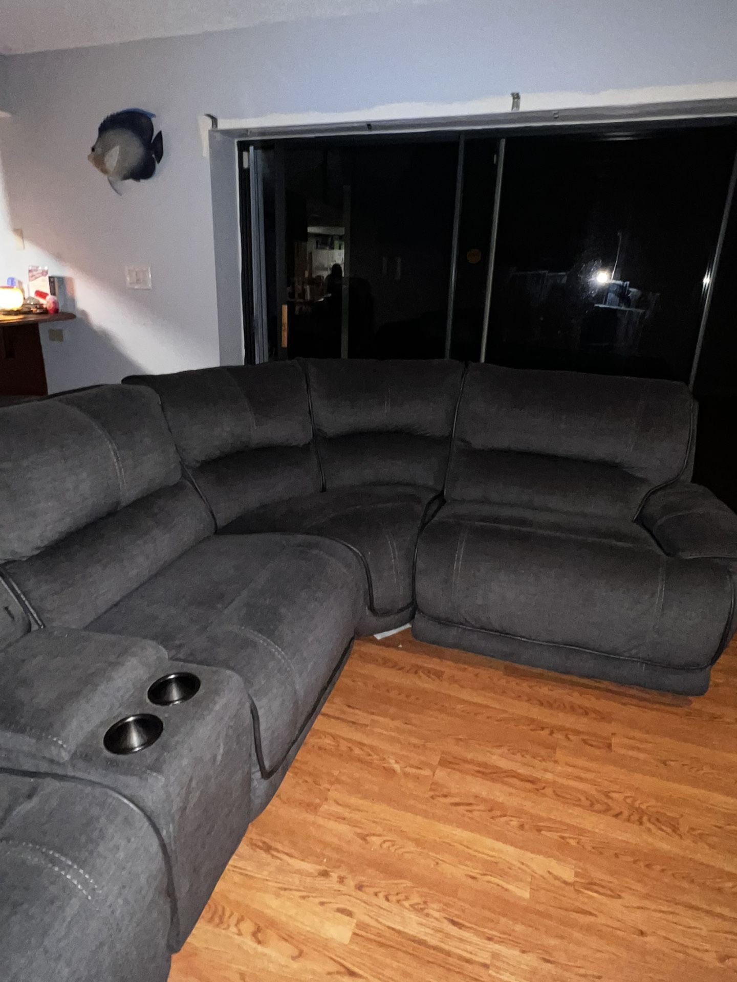 6 Piece Reclining Couch 