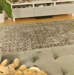 IKEA Manstrup Rug (6’ 7”x 9’ 10”) – Gray Vintage Distressed