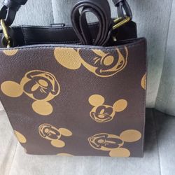 Mickey Mouse Leather Purse