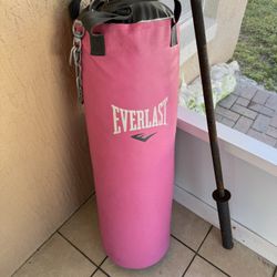 100 LBS Punching Bag And Two Sets Of Boxing Gloves 