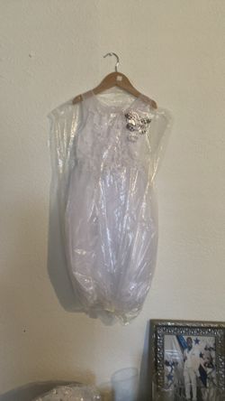White Flower Dress