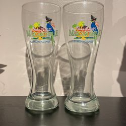 Pair Of 20oz Margaritaville Glasses
