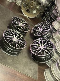 Mercedes Audi Volkswagen Rims Wheels 18 Inch 8 Inch Width 5 Lugs Bolt Pattern 112 mm set of 4