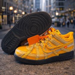 SIZE 9.5 - 🏆 NIKE AIR RUBBER DUNK w Extra Shoe Laces