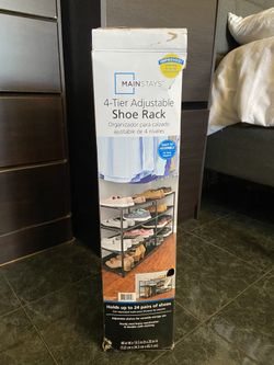 Adjustable Shoe Rack