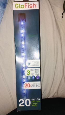 Glofish 20 gallon aquarium light